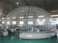 Event Use Inflatable Clear Dome Tent , Inflatable Meeting Bubble Tent