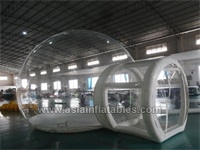 Inflatable Tunnel Bubble Tent For Exhibition , Inflatble Dome Bubble Tent