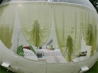 Customized PVC Igloo Inflatable Camping Clear Dome Transparent Bubble Tent