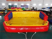 3 Persons Inflatable Towable Crazy Sofa, Inflatable Sports Water Games UFO