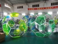 2017 Inflatable Water Footballs Walk on Water Ball, Hot Football Pit Inflatable Water Ball