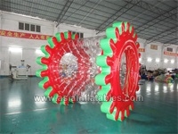 New Design Inflatable Water Roller Ball , 2.5mL Colorful Inflatable Water Roller